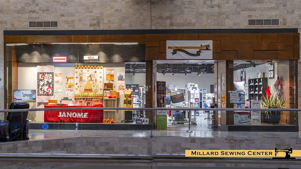 Millard Sewing Center Oak View Mall Store Front October 2025