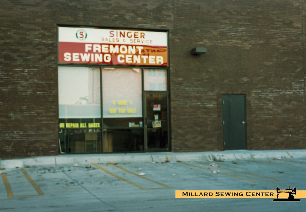 Fremont Sewing Center Store Front 1980