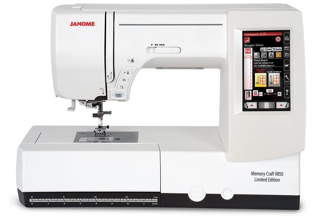 Janome Memory Craft 9850LE Sewing & Embroidery & Beyond