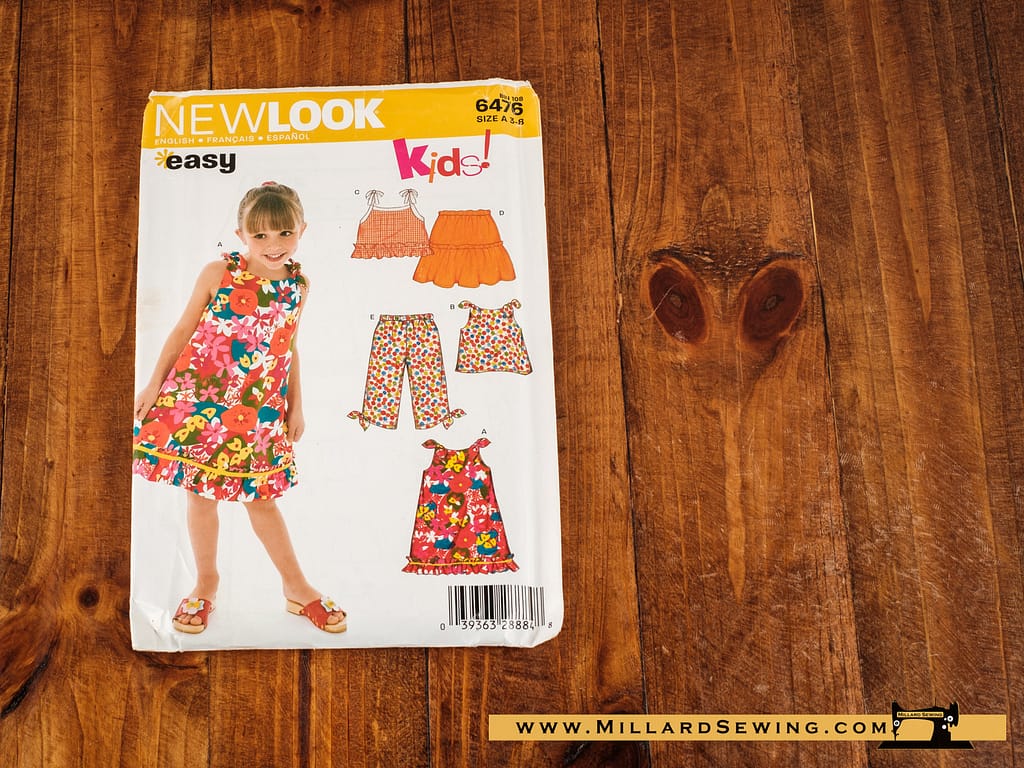 Outfit Sewing Pattern 6476 by New Look – Millard Sewing Center