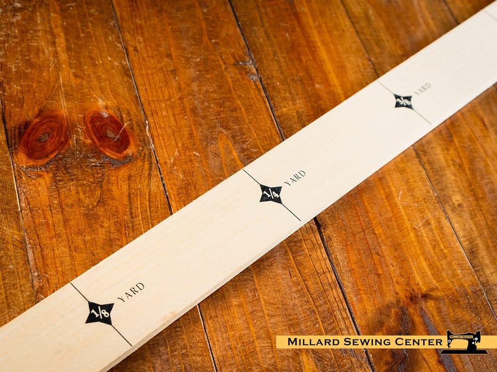 Yardstick, Wooden (Inch, Centimeter, or Yardage) by Dritz – Millard ...