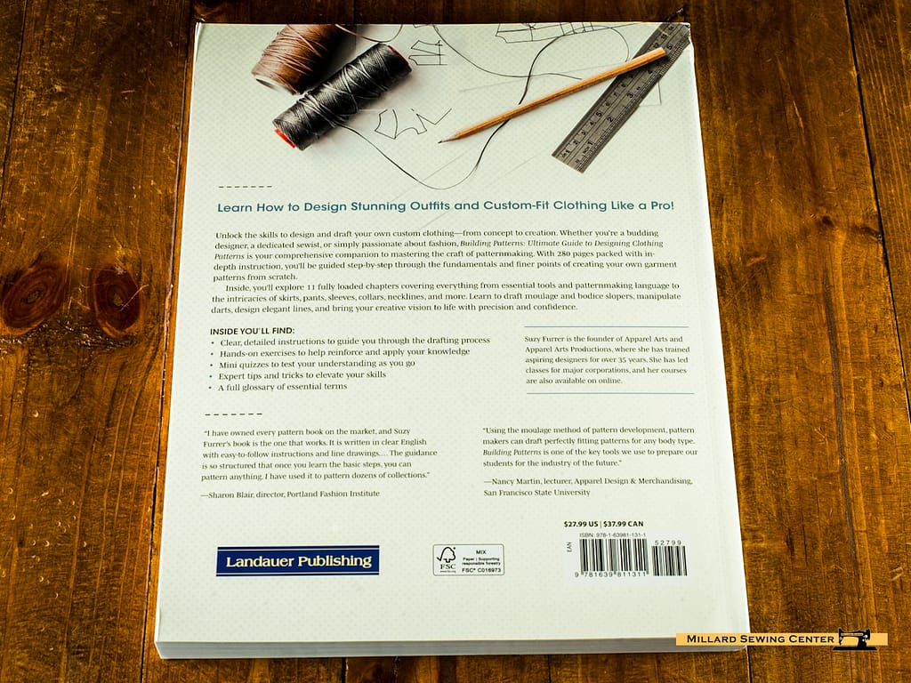 Pattern Book, Ultimate Guide to Designing Clothing Patterns by Suzy Furrer