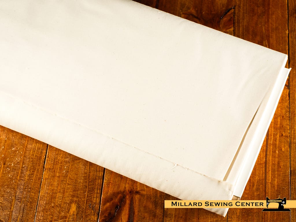 Cotton Fabric, 44"/45" Wide Sew Essential in Muslin Natural by Maywood Studio