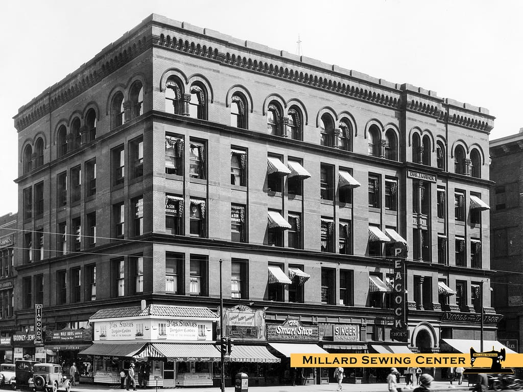 Singer Sewing Store Downtown Omaha Nebraska