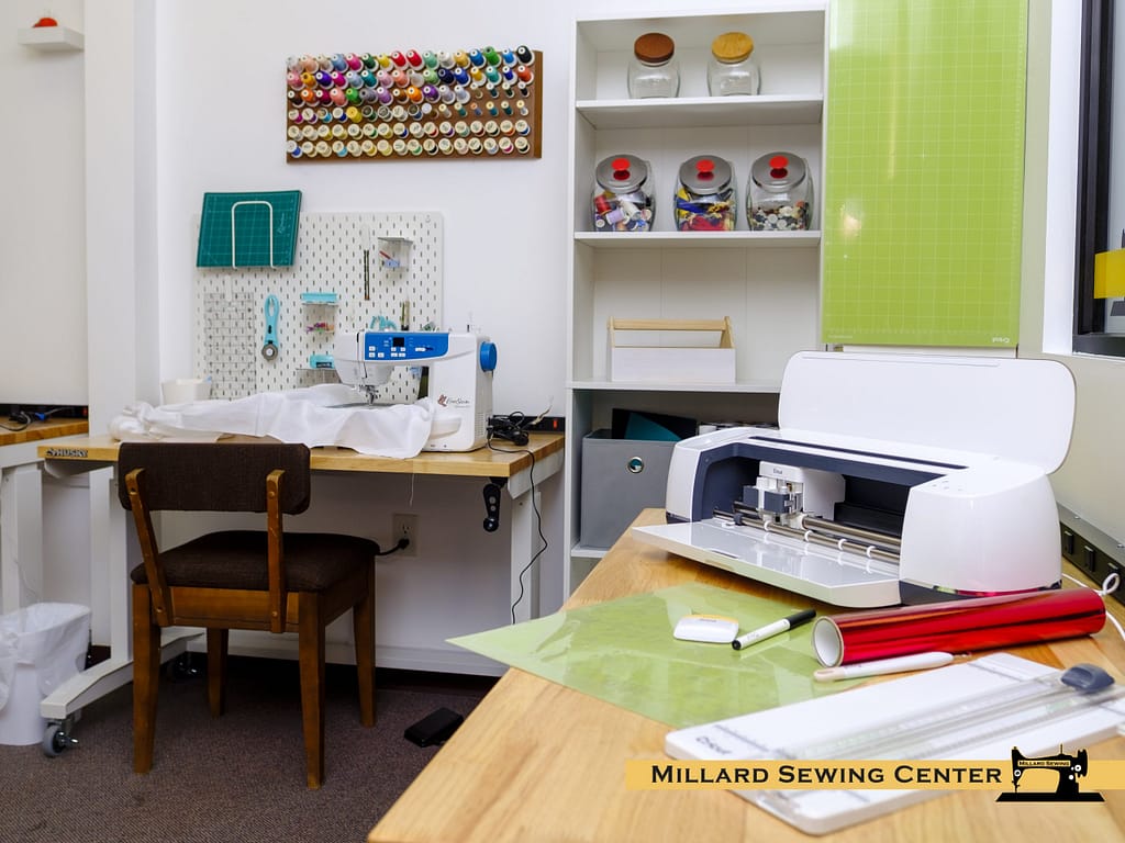 The New Millard Sewing Studio in October of 2021