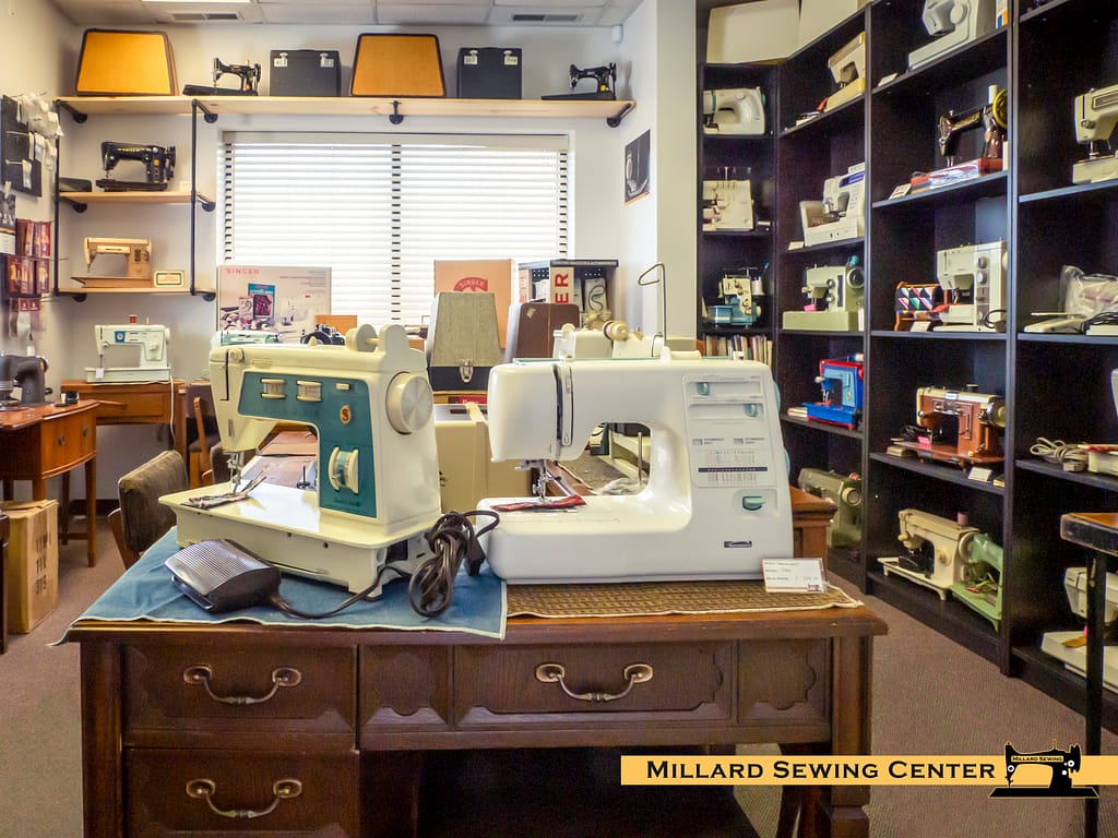 Millard Sewing Vintage Showroom 2019