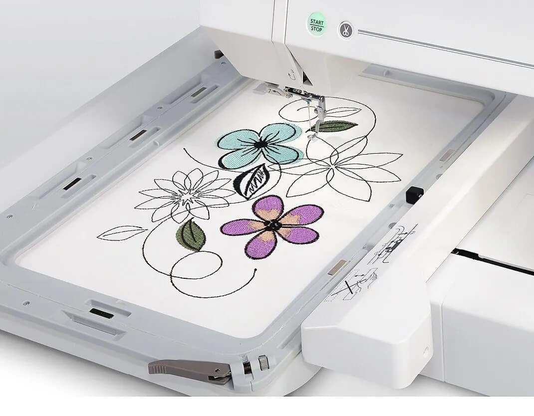 Janome Memory Craft 550E Limited Edition Embroidery Machine - Image 6