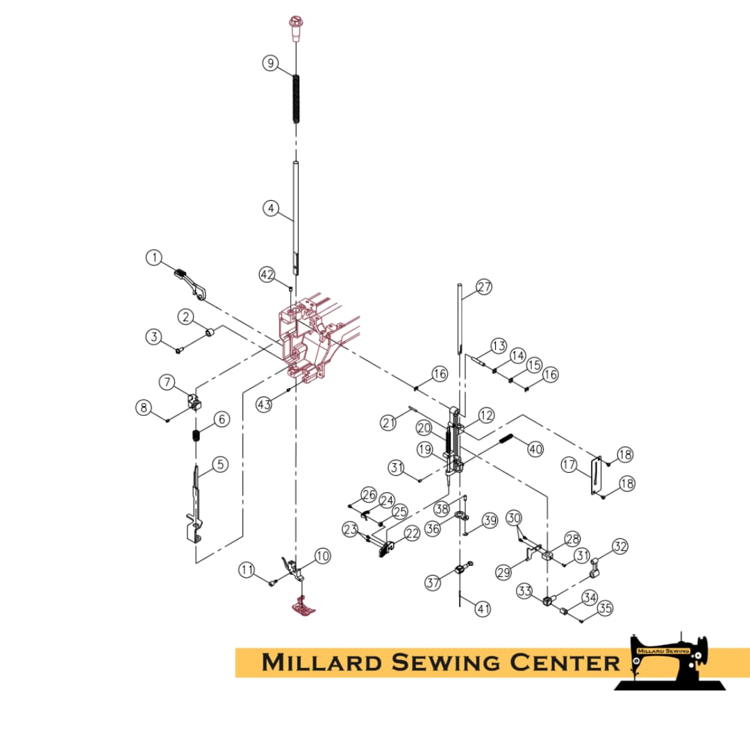 Needle Bar Crank Rod