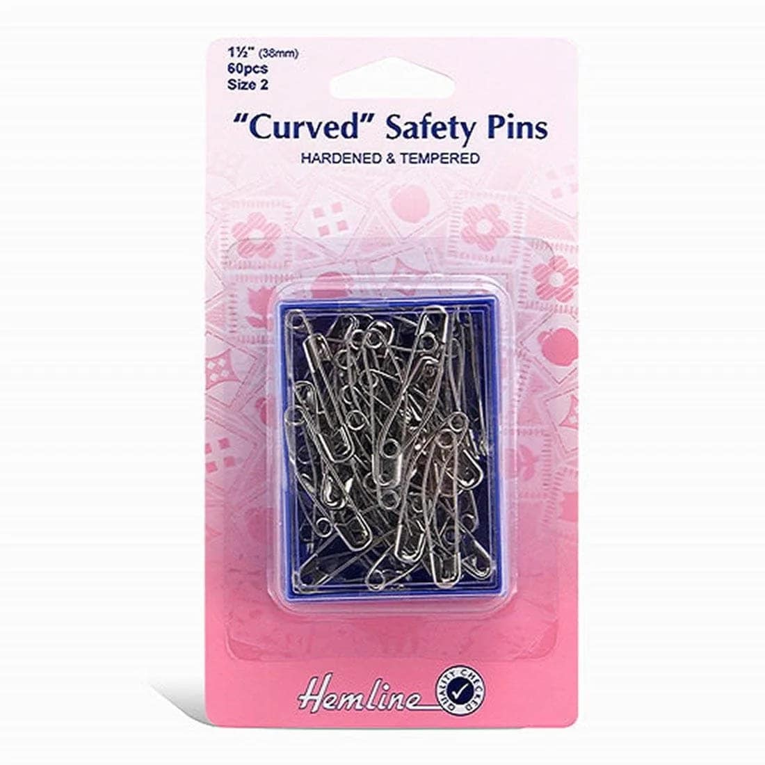 Curved Safety Pins by Hemline