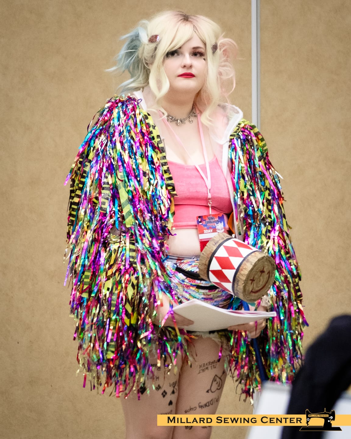 Burnmybread as Harley Quinn