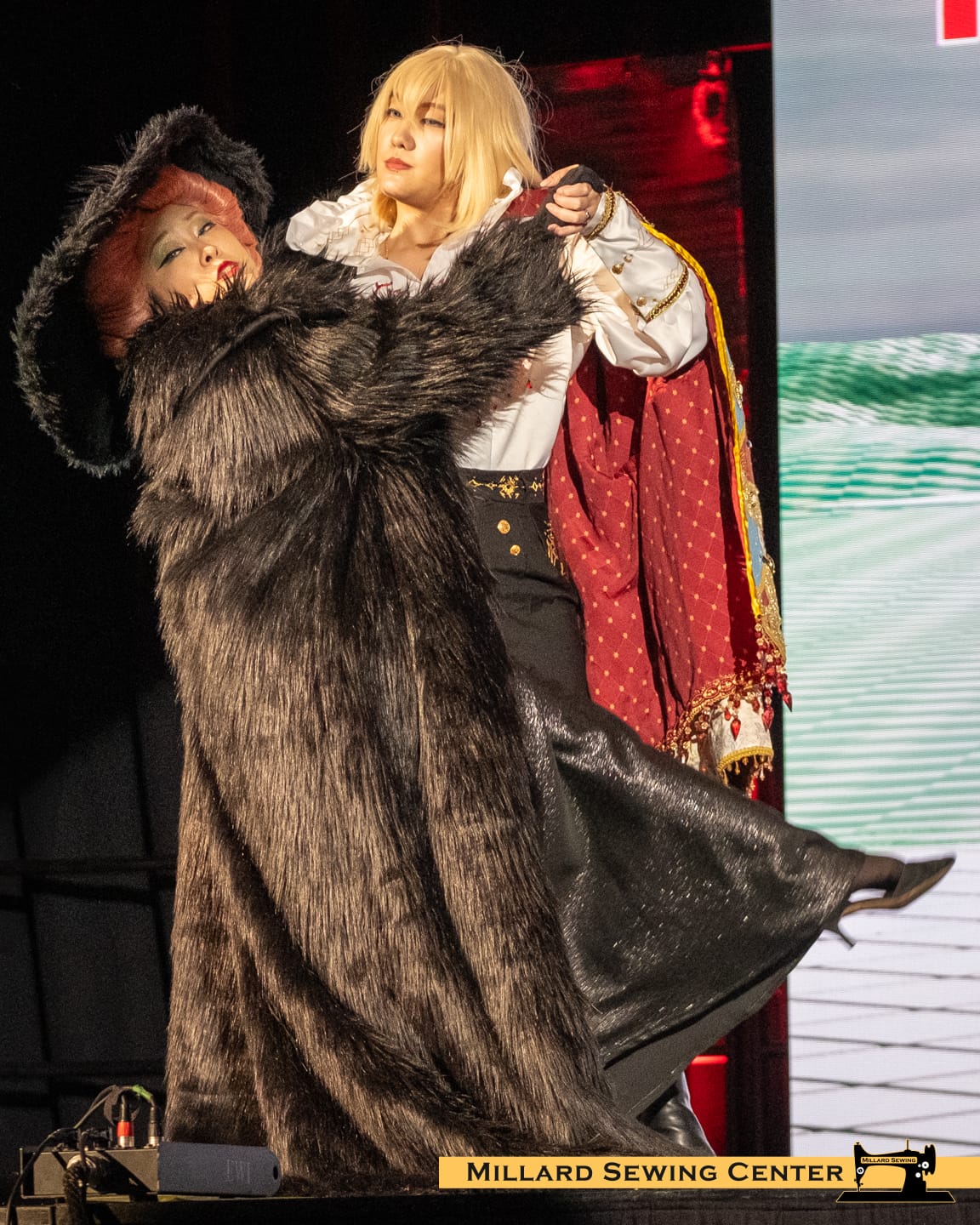 Nymphea and Cho as Howl and The Witch of The Waste (Howl's Moving Castle)