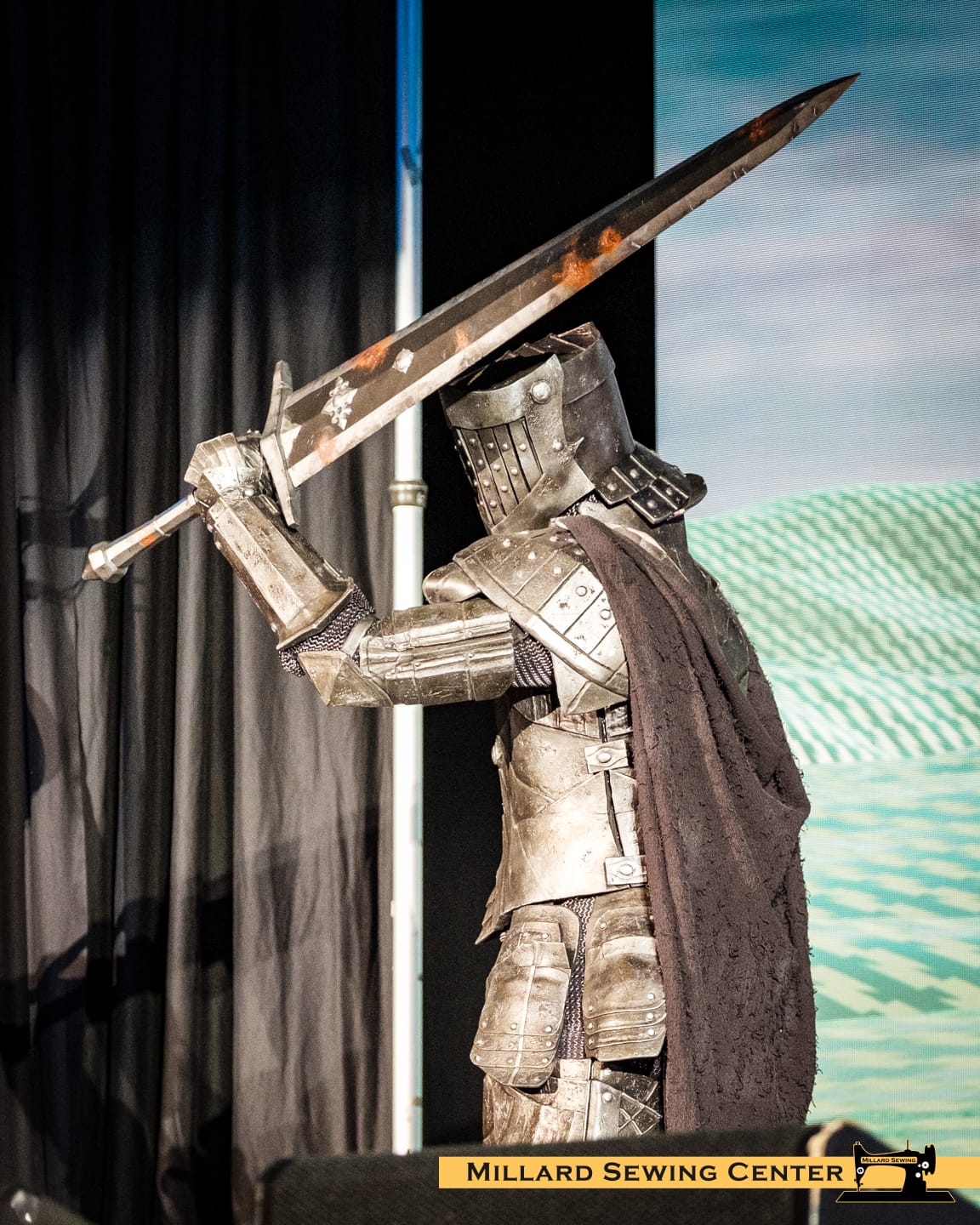 SuspiciousConeOfficial as Blackgaol Knight (Elden Ring)