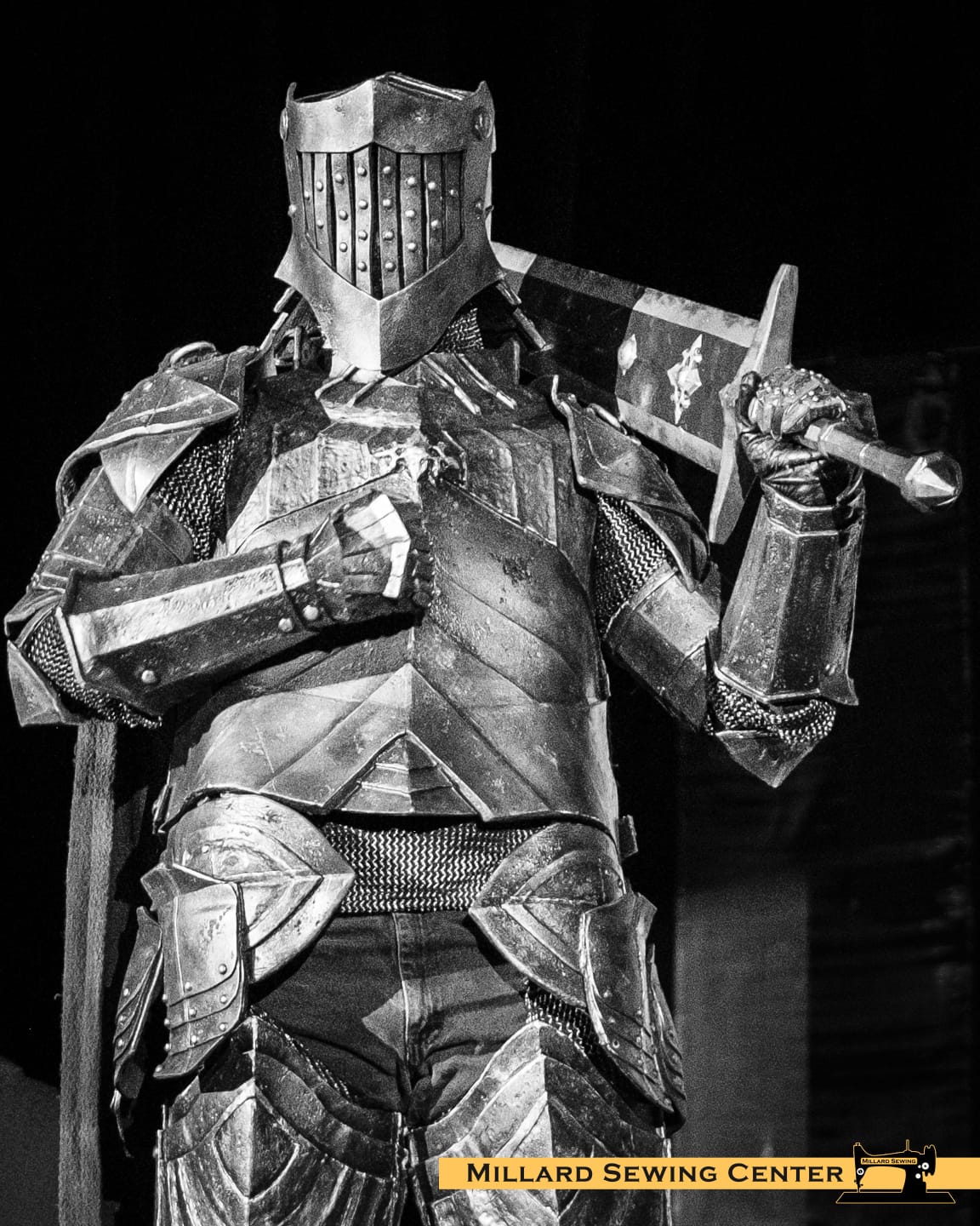 SuspiciousConeOfficial as Blackgaol Knight (Elden Ring)