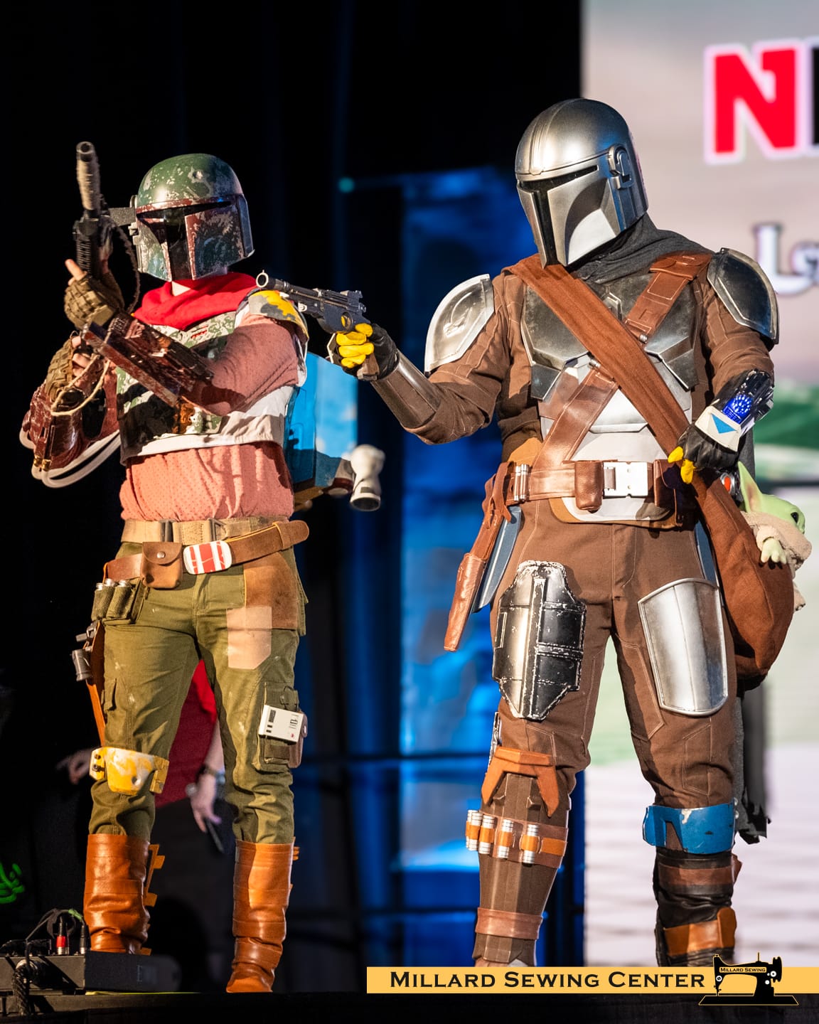 The Kids Table Cosplay as Din Djarin & Cobb Vanth (The Mandalorian)