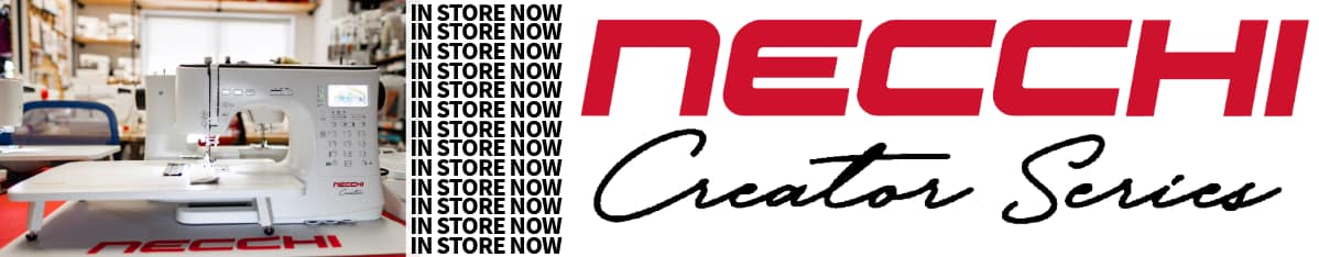 Necchi Creator Series Banner Ad 1