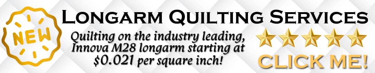 Longarm Quilting Service Banner Ad 1