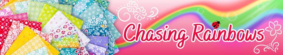 Chasing Rainbows Fabric Collection Banner Ad 1