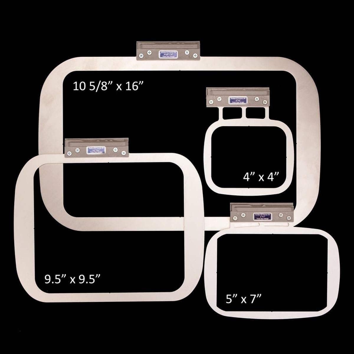 Embroidery Hoop Set, Single Needle For Babylock & Brother Sewing Machines