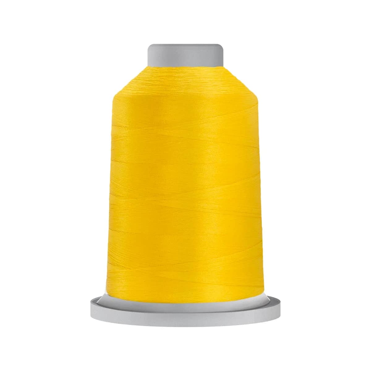 40wt Polyester Thread in 80108 Bright Yellow by Glide