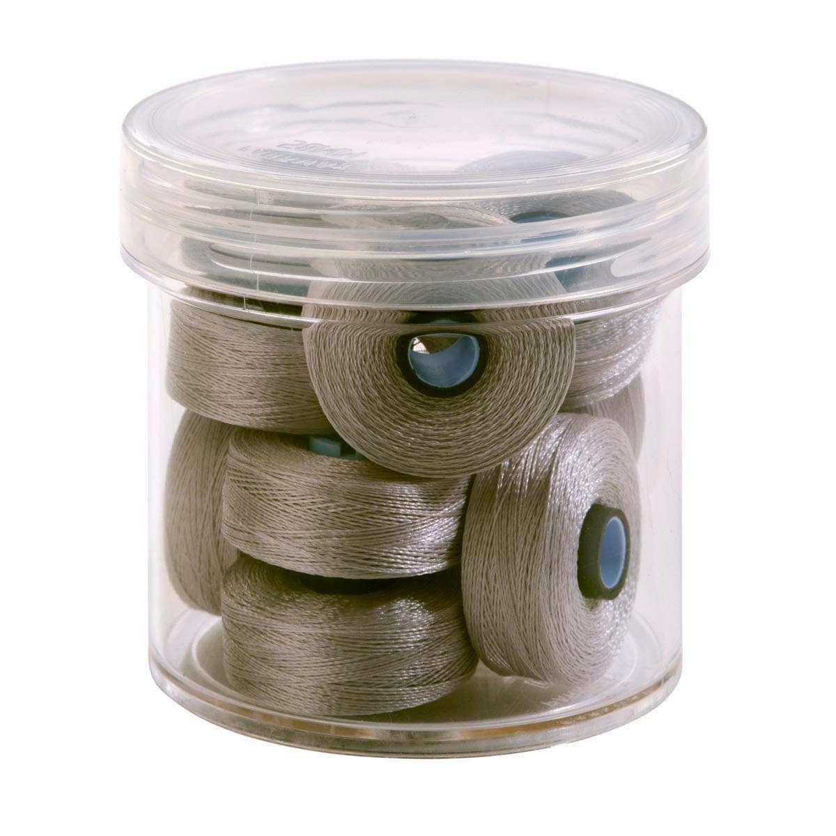 Pre-Wound Bobbins, M Class, Magna-Glide Delights 40wt Trilobal Polyester Thread in 10CG3 Cool Grey3 by FilTec (10 Pack)