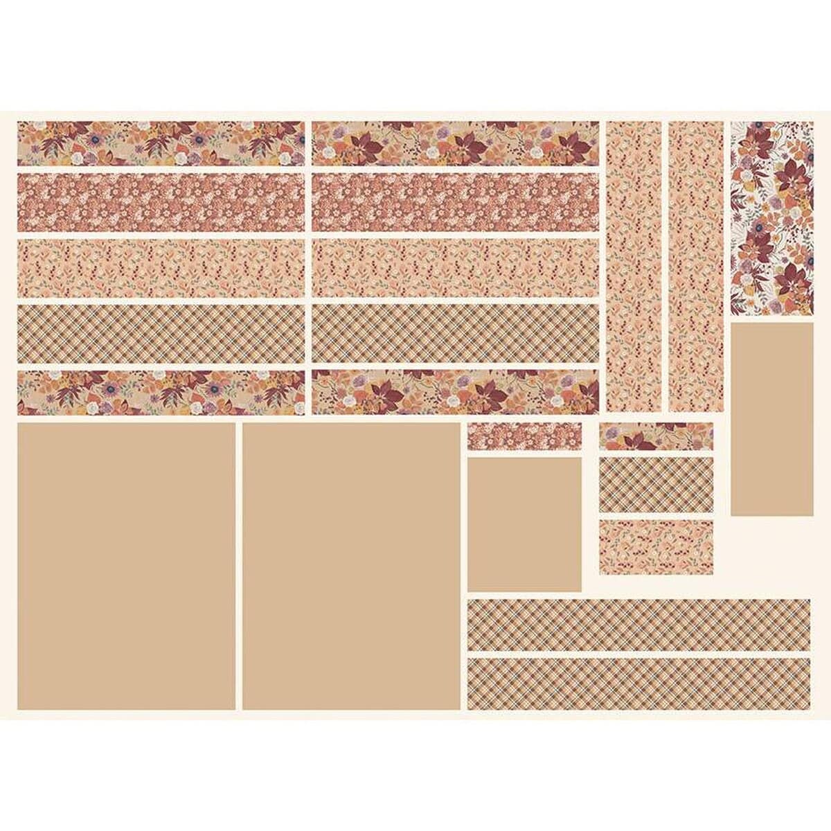 Cotton Fabric Panel, 44"/45" Wide Prairie Tote, Evening on the Prairie by Modern Prairie From Riley Blake Designs - Image 4