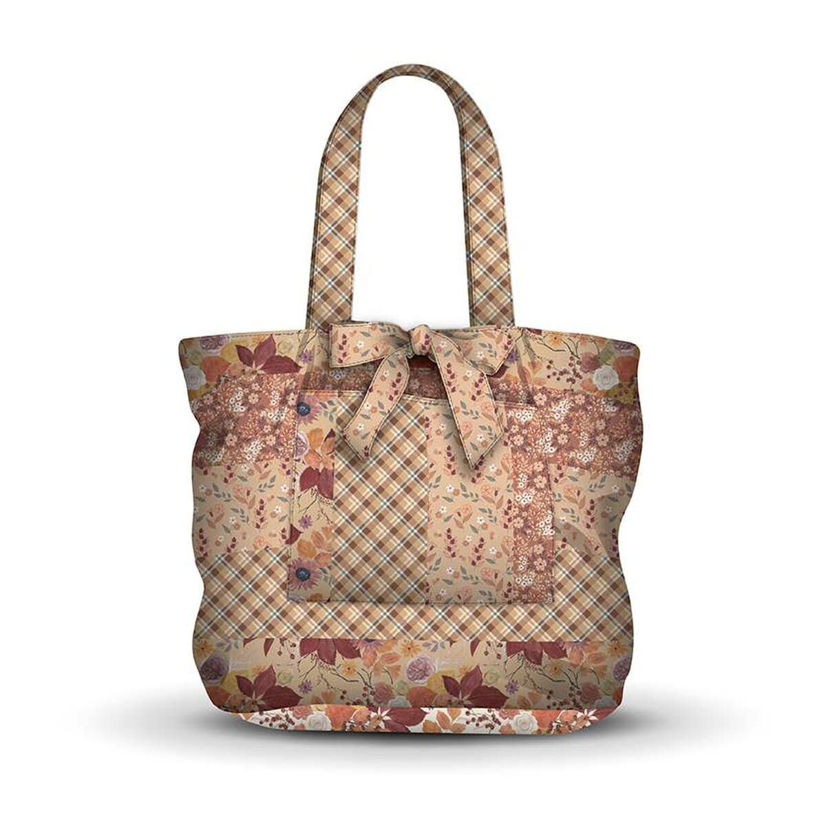 Cotton Fabric Panel, 44"/45" Wide Prairie Tote, Evening on the Prairie by Modern Prairie From Riley Blake Designs - Image 3
