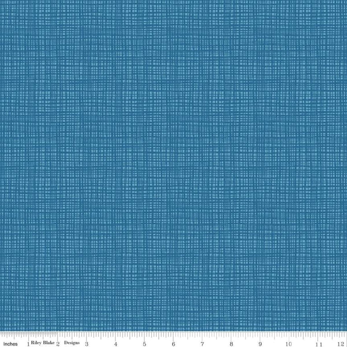 100% Cotton Fabric, 43"/44" Wide in Texture Blue by Riley Blake Designs