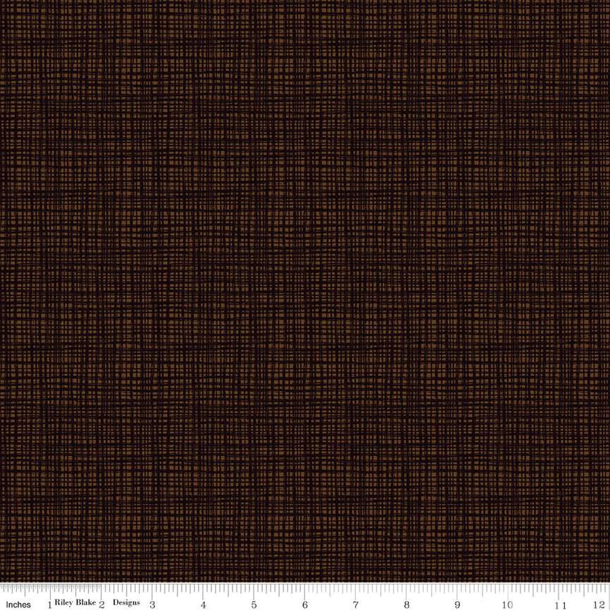 100% Cotton Fabric, 43"/44" Wide in Texture Mocha by Riley Blake Designs