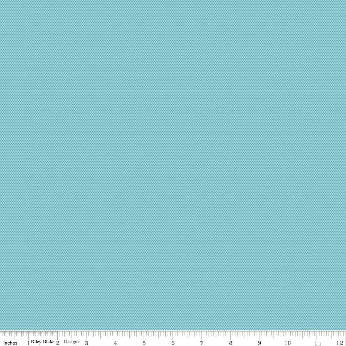 Woven Cotton Fabric, 43"/44" Wide in POParazzi Aqua by Riley Blake Designs