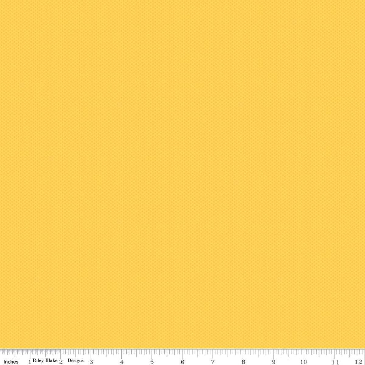 Woven Cotton Fabric, 43"/44" Wide in POParazzi Riley Yellow by Riley Blake Designs