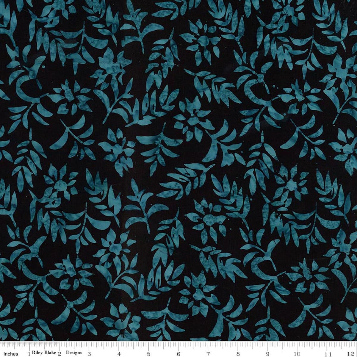 Cotton Fabric, 43"/44" Wide Batiks in Dark Insignia Charcoal by Riley Blake