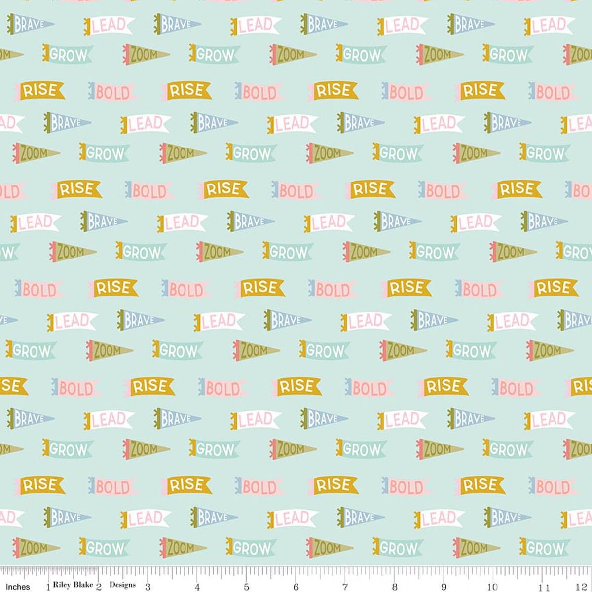 Cotton Fabric, 43"/44" Wide Brave Your Way in Brave Banners Songbird by Riley Blake Designs