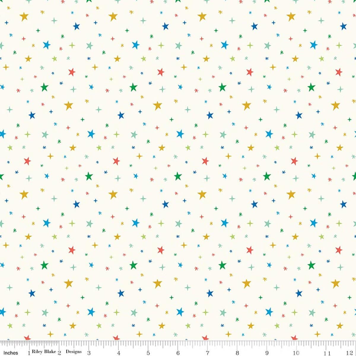 Cotton Fabric, 43"/44" Wide Brave Your Way in Beyond the Stars Cloud by Riley Blake Designs
