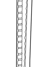Timing Belt ( 16" Length), for Elnita EM16 & Janome/New Home My Style 100 & HF5812 Sewing Machines