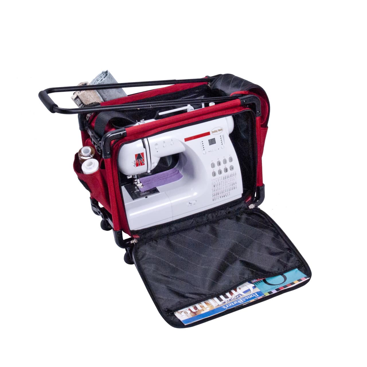 Sewing Machine Bag, Small Size Machine On Wheels by Tutto - Image 2