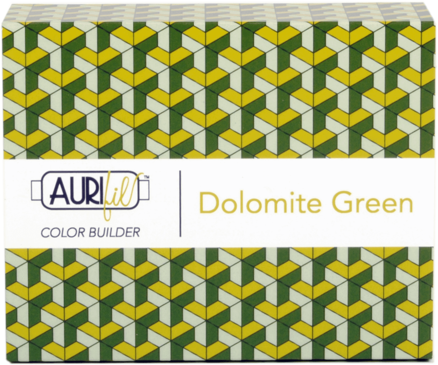Color Builder 3 Piece Set, 50wt Cotton in Dolomite Green by Aurifil - Image 2