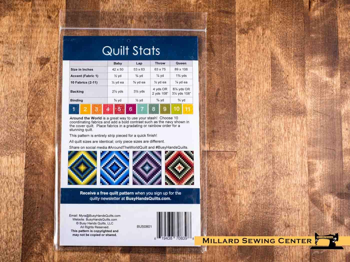 All Around the World Quilt Pattern by Busy Hands Quilts - Image 2