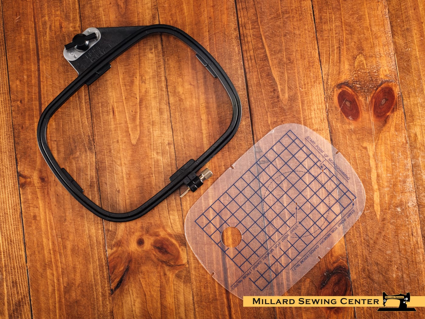 Embroidery Hoop Assembly 125mm x 90mm For Elna & Janome / New Home Sewing Machines