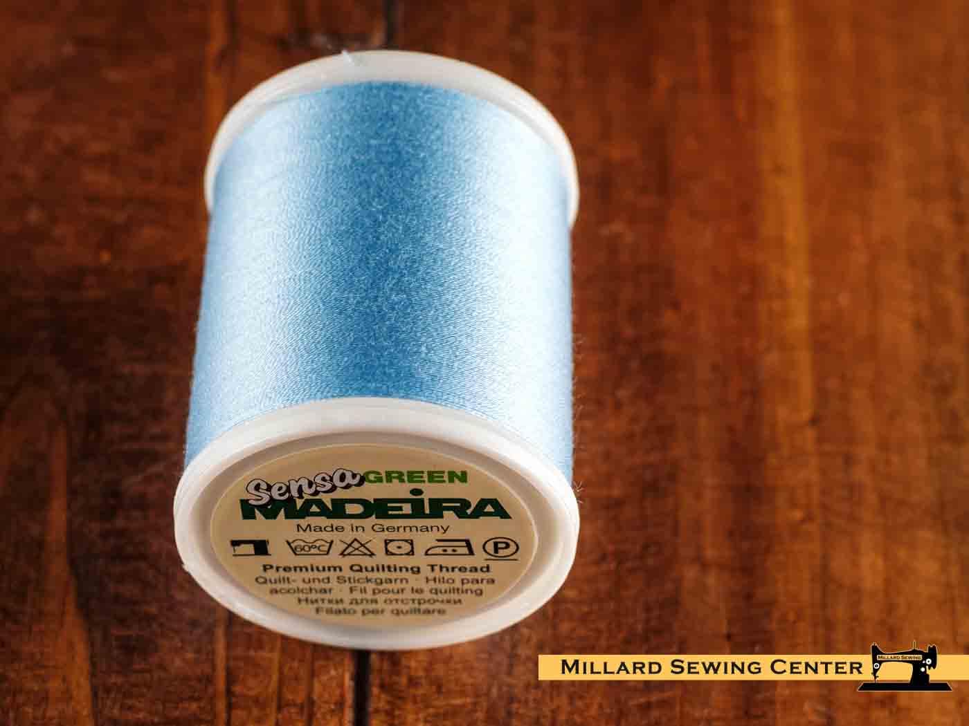 Sensa Green 40wt Lyocell Thread in Baby Blue by Madeira