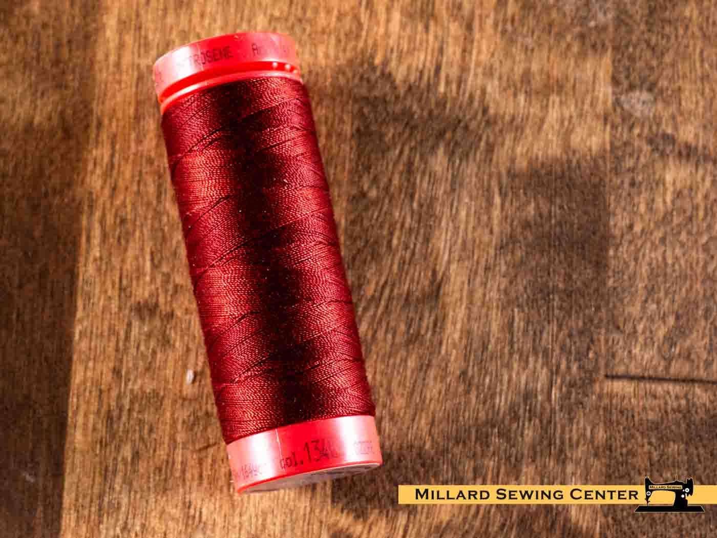 Metrosene All Purpose Polyester Sewing Thread in 1348 Blue Elderberry by Mettler