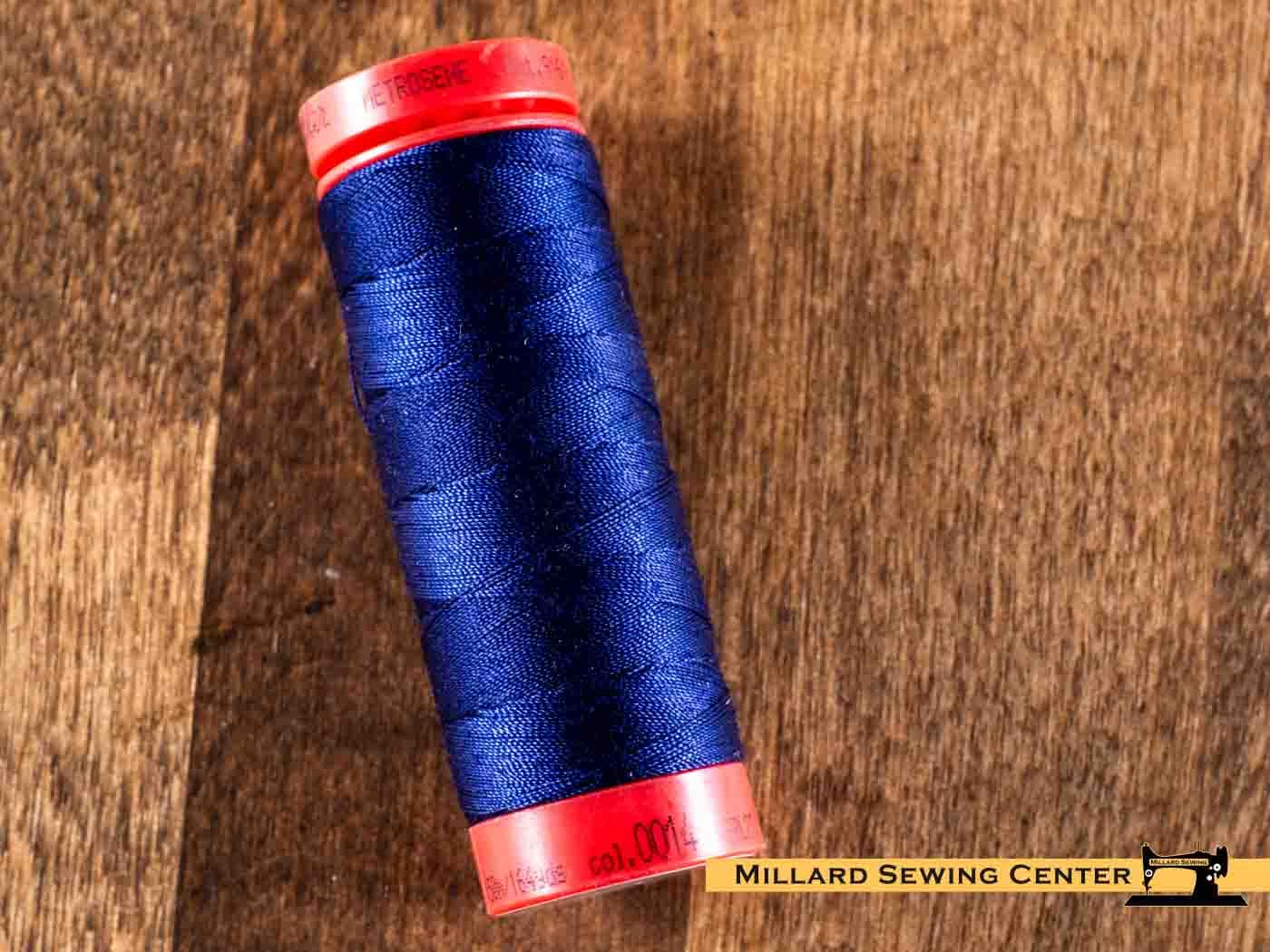 Metrosene All Purpose Polyester Sewing Thread in 0014 Light Midnight by Mettler