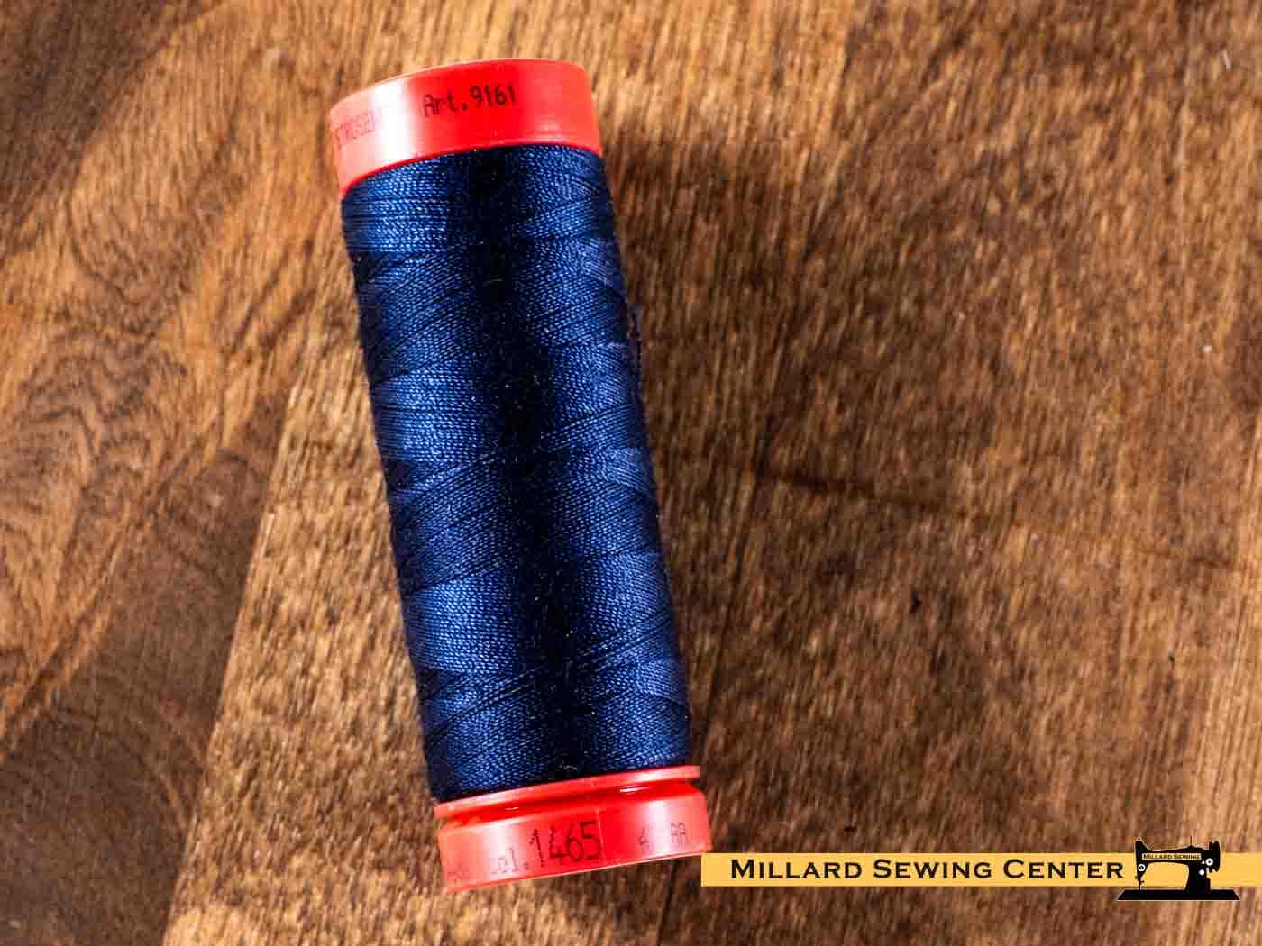 Metrosene All Purpose Polyester Sewing Thread in 1465 Midnight Blue by Mettler