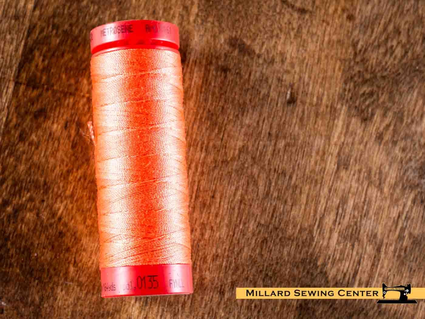 Metrosene All Purpose Polyester Sewing Thread in 0135 Salmon by Mettler
