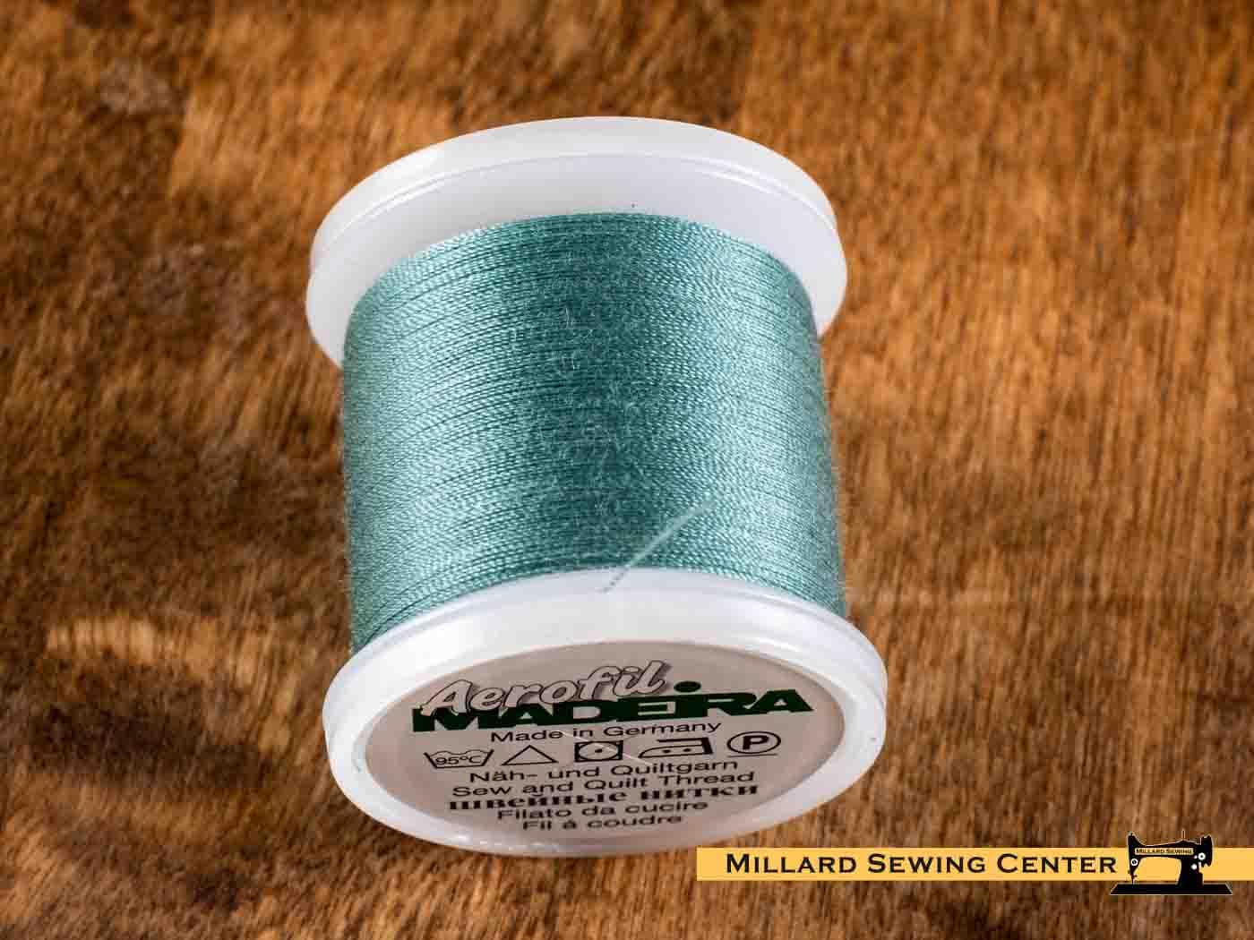 Aerofil 40wt Polyester Thread in 8312 Pale Forest Green by Madeira