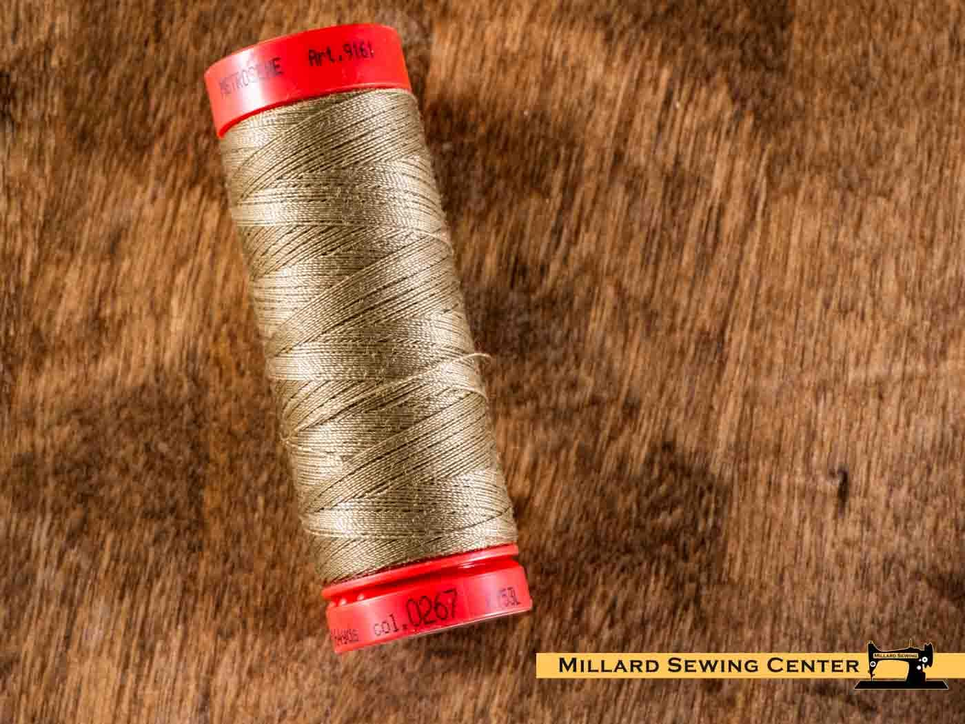 Metrosene All Purpose Polyester Sewing Thread in 0267 Dark Rattan by Mettler
