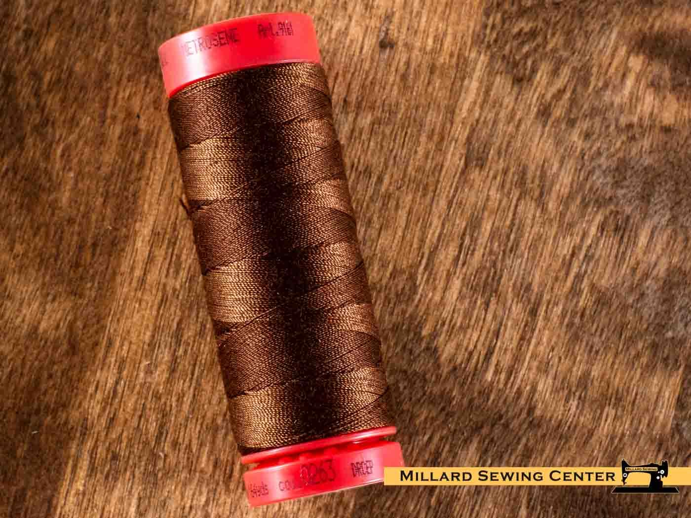 Metrosene All Purpose Polyester Sewing Thread in 0263 Redwood by Mettler