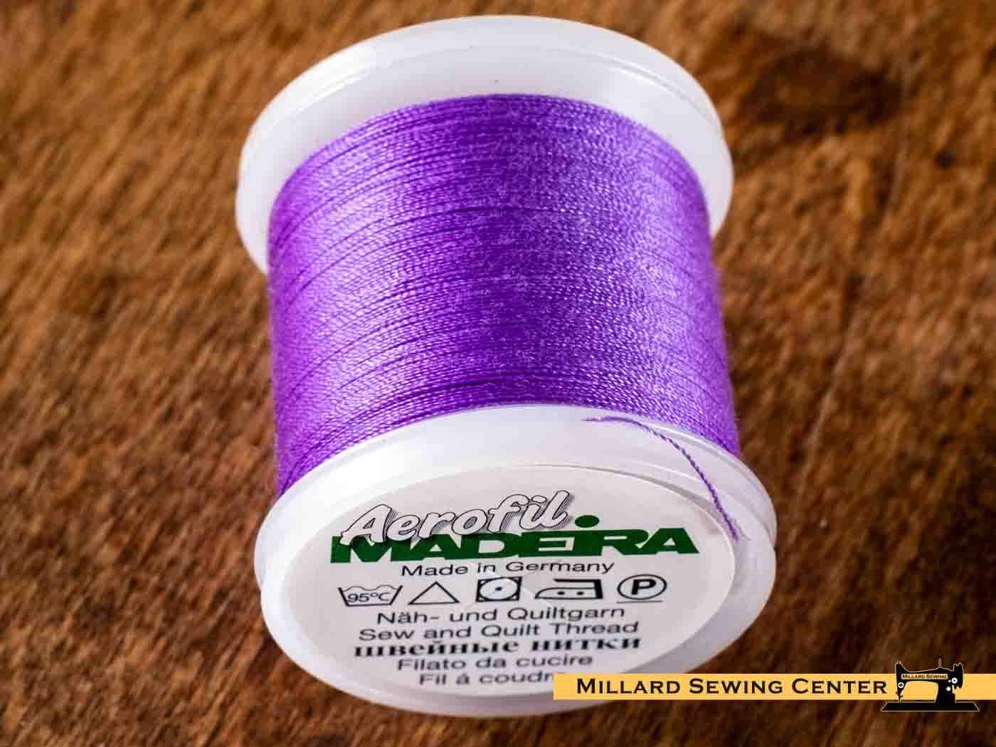 Aerofil 40wt Polyester Thread in 8320 Lavendar by Madeira