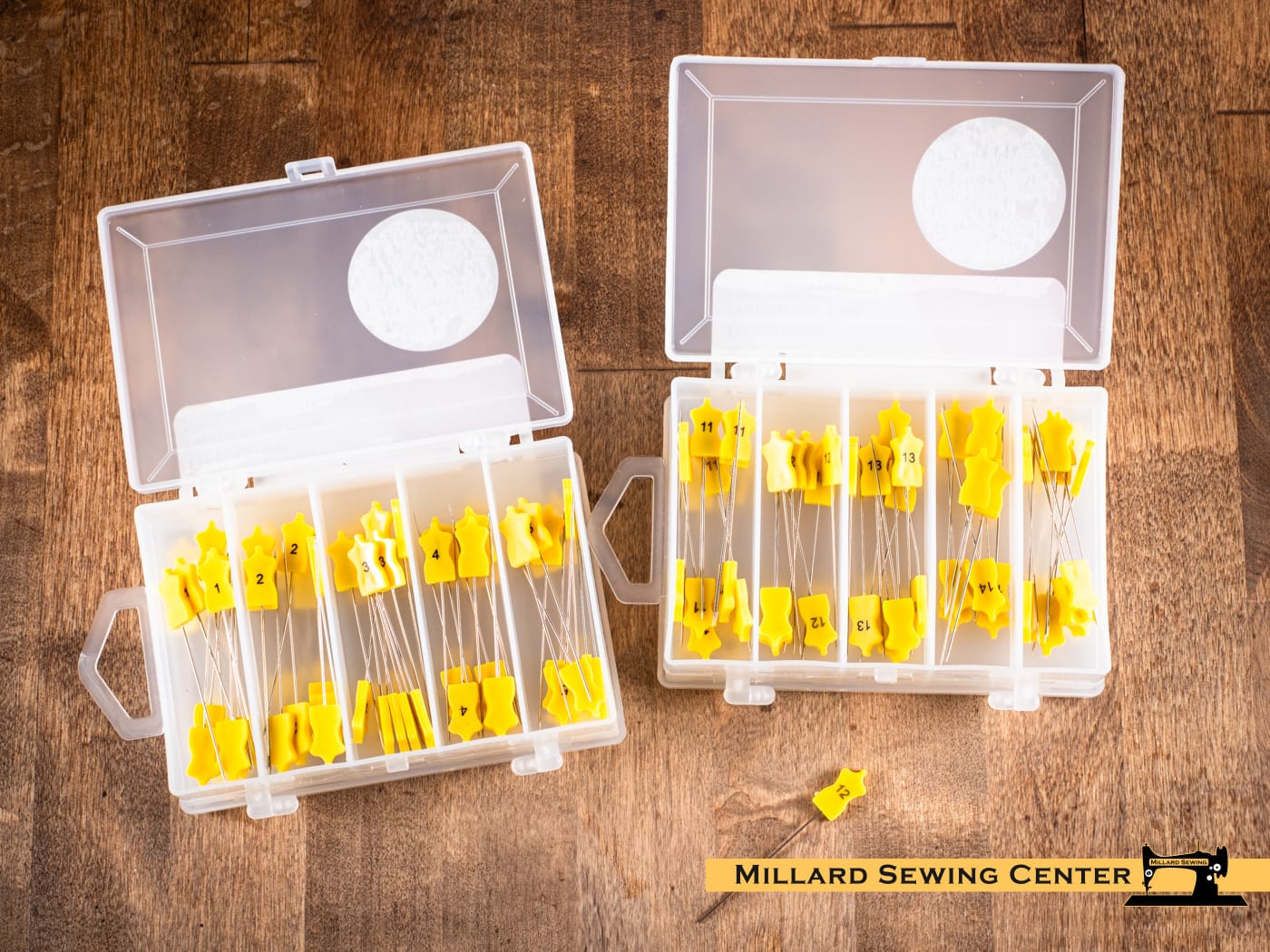 Pins, Numerical 1-20 Markings, 200 Piece Set by Sew Easy - Image 4