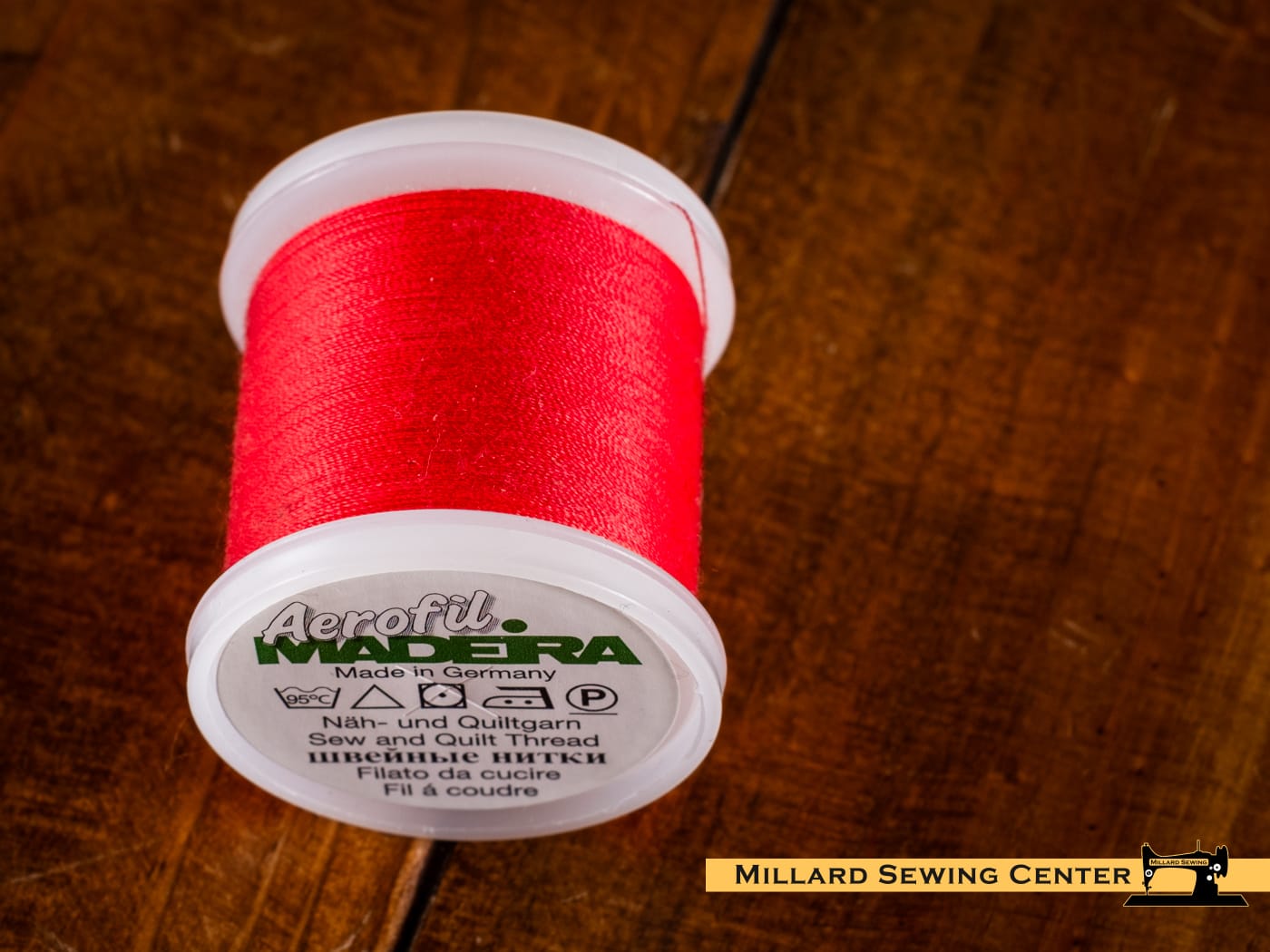 Aerofil 40wt Polyester Thread in 9075 Dark Pink by Madeira