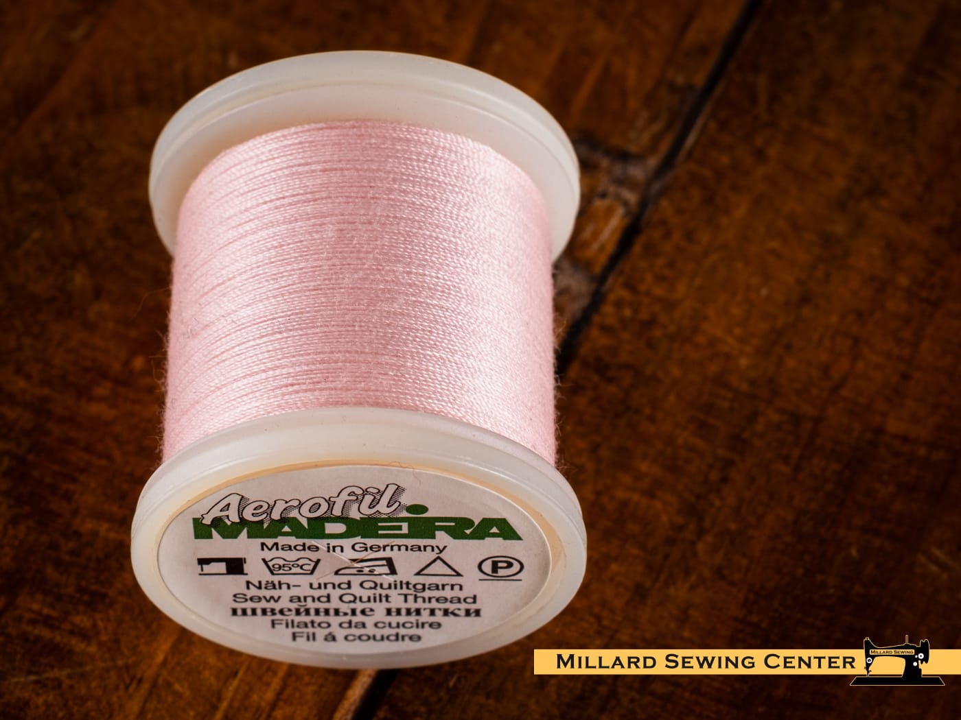 Aerofil 40wt Polyester Thread in 9915 Pale Pink by Madeira